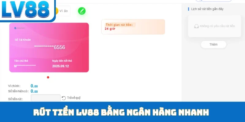 Rút Tiền LV88 - Khẳng Định Uy Tín, Giao Dịch Sau 5 Phút - kixon.pro