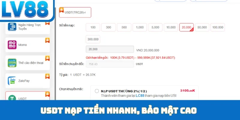 Nạp Tiền LV88 - Mở Khóa Hành Trình Giải Trí 24/7 - kixon.pro
