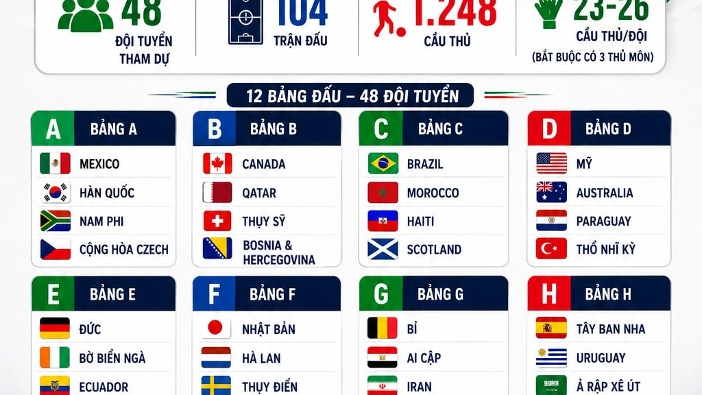 Danh Sách Cầu Thủ 48 ĐTQG Dự World Cup 2026: Chờ Messi Quyết định & Phân Tích Chuyên Sâu | Thể Thao OK9 - kixon.pro Danh Sách Cầu Thủ 48 ĐTQG Dự World Cup 2026: Chờ Messi Quyết định & Phân Tích Chuyên Sâu | Thể Thao OK9 - kixon.pro
