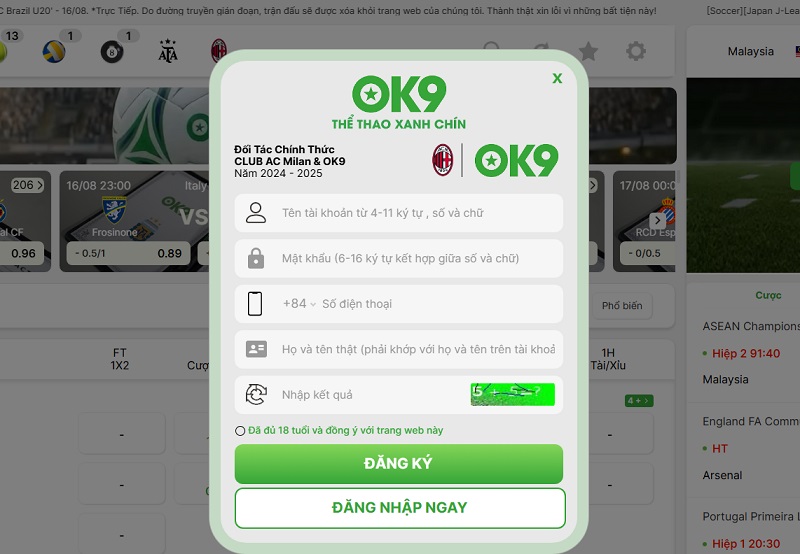 Thể Thao OK9 - Sảnh Cá Cược Soi Kèo Hấp Dẫn Nhất Hành Tinh - kixon.pro Thể Thao OK9 - Sảnh Cá Cược Soi Kèo Hấp Dẫn Nhất Hành Tinh - kixon.pro